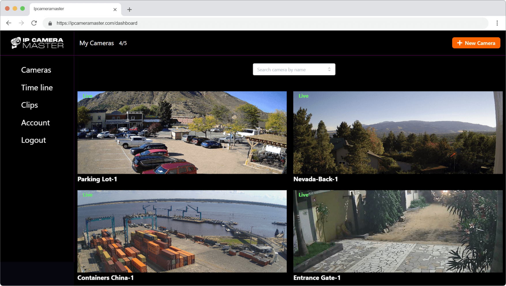Cloud Security Camera Management Platform